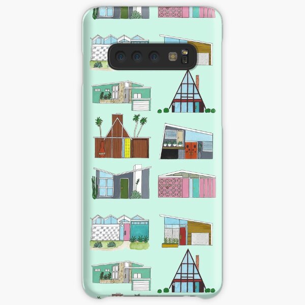 Mid Century Modern Houses Samsung Galaxy Snap Case