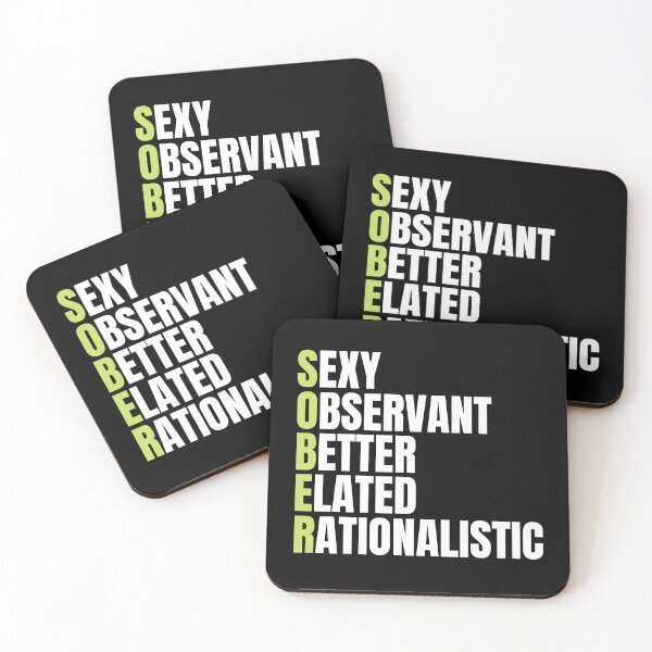 Item preview, Sexy Observant Better Elated Rationalistic - Sobriety Anniversary designed and sold by diip.