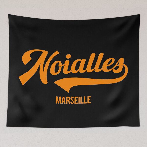 Item preview, Marseille Noailles, Marseille Noailles lettering, Noailles logo designed and sold by Boogosh.