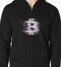Bitcoin Blur Zipped Hoodie