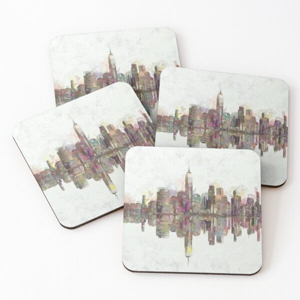 Item preview, NewYork Skyline Painting designed and sold by Ryan  Rad.