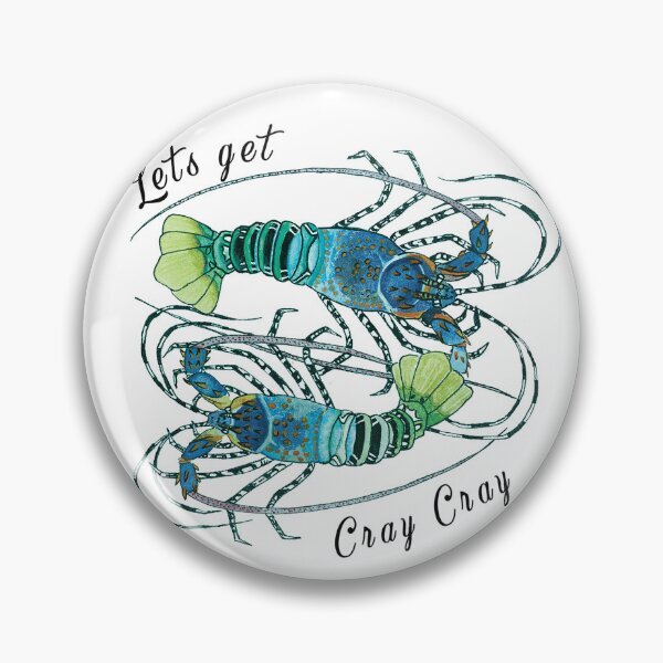 Item preview, Crayfish - Let's get Cray Cray designed and sold by Nautilus Design Co.
