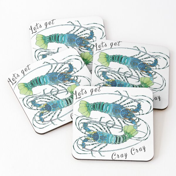Item preview, Crayfish - Let's get Cray Cray designed and sold by Nautilus Design Co.