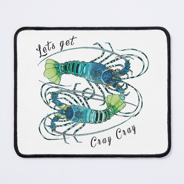 Item preview, Crayfish - Let's get Cray Cray designed and sold by Nautilus Design Co.