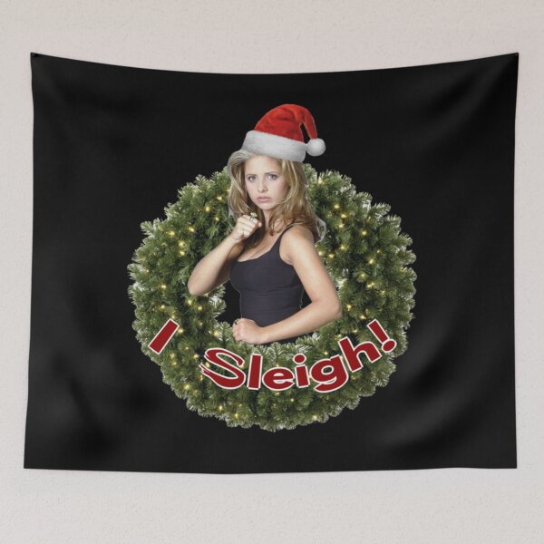 Item preview, I Sleigh A Very Buffy Christmas designed and sold by COLVINYKORUK.