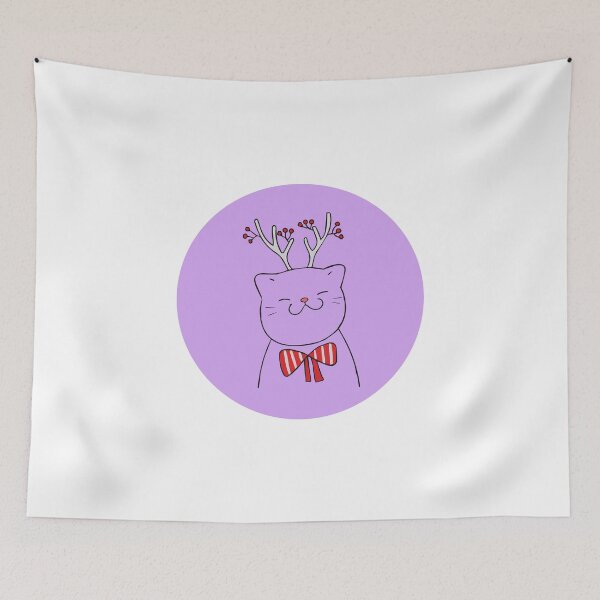 Item preview, Happy Santa Cat  designed and sold by TimTim-Design.