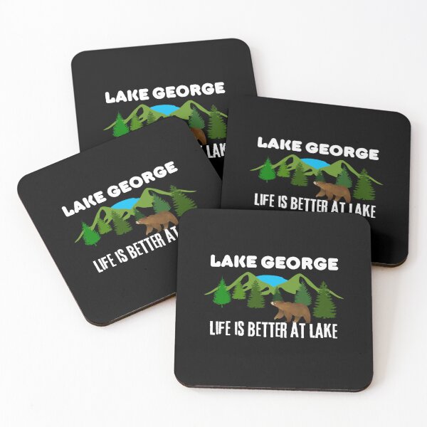Item preview, Lake George  Life Is Better At Lake - Lake George New York Bear designed and sold by BopleDesigns.