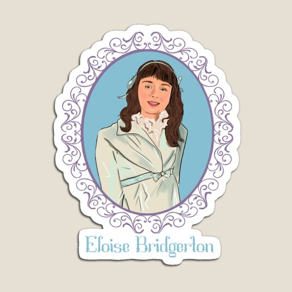 Aperçu de l'œuvre Eloise Bridgerton Regency Era Portrait de personnage créée et vendue par GabriellaParadi.