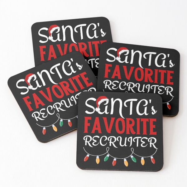 Item preview, Santas Favorite Recruiter, Funny Christmas Recruiting designed and sold by Recruiter-Love.