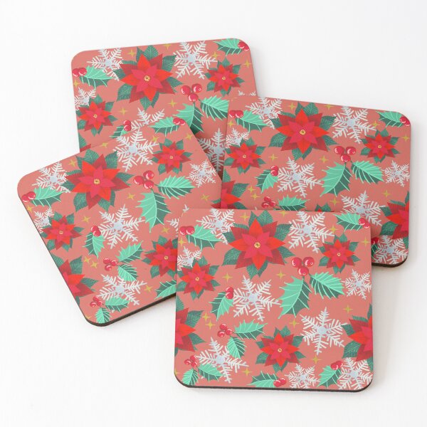 Item preview, Poinsettia Pattern designed and sold by mikaylart.