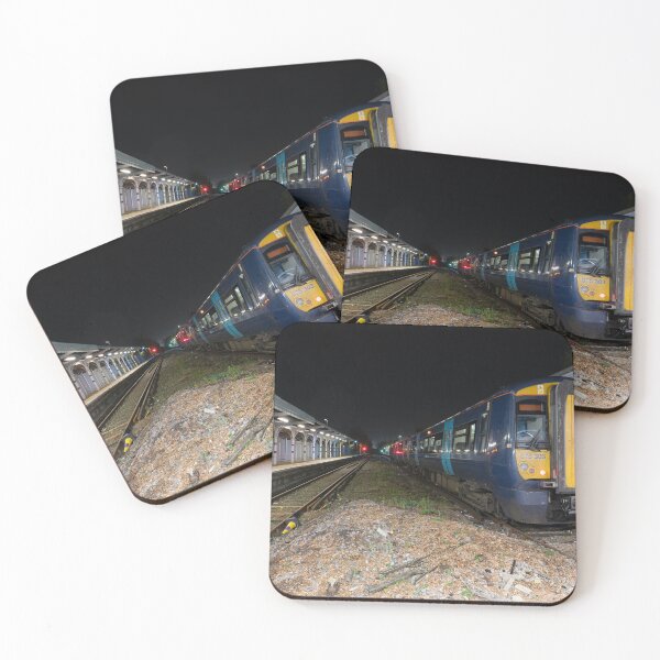 Item preview, Sheerness Station by night designed and sold by hawkie.