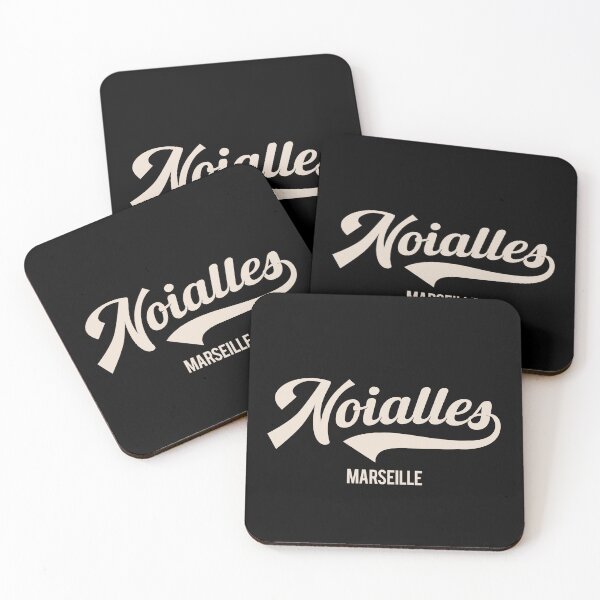 Item preview, Marseille Noailles, Marseille Noailles lettering, Noailles logo designed and sold by Boogosh.