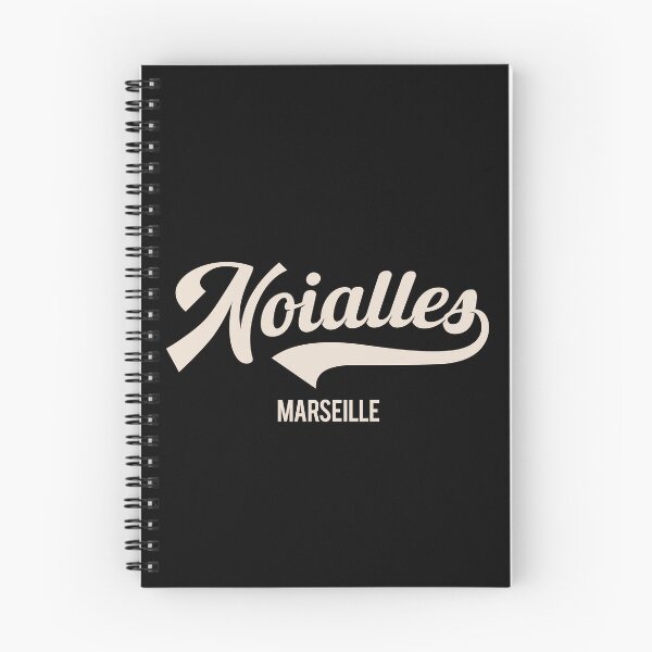 Item preview, Marseille Noailles, Marseille Noailles lettering, Noailles logo designed and sold by Boogosh.