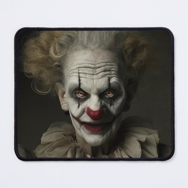 Item preview, Portrait of an evil clown designed and sold by RK - Shop.