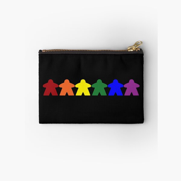 Item preview, Gay Pride (Minimal Meeple Edition) designed and sold by BasiliskOnline.