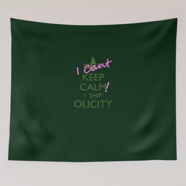 Item preview, I cant keep calm i ship olicity (green) designed and sold by BasiliskOnline.