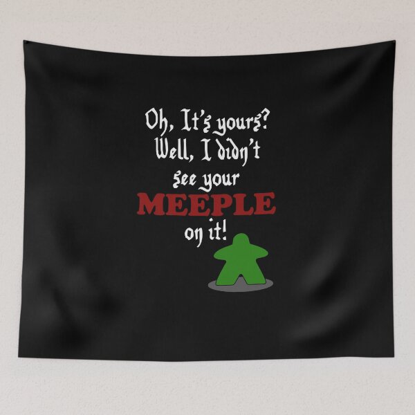Item preview, I didn't see your meeple on it designed and sold by BasiliskOnline.