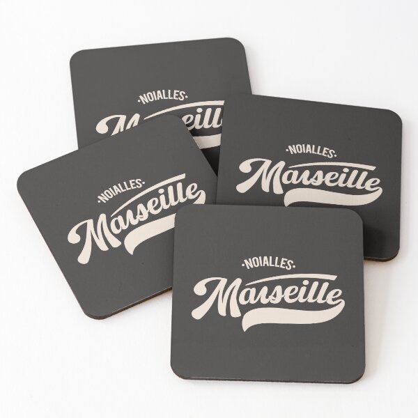 Item preview, Marseille Noailles, Marseille Noailles lettering, Noailles logo designed and sold by Boogosh.