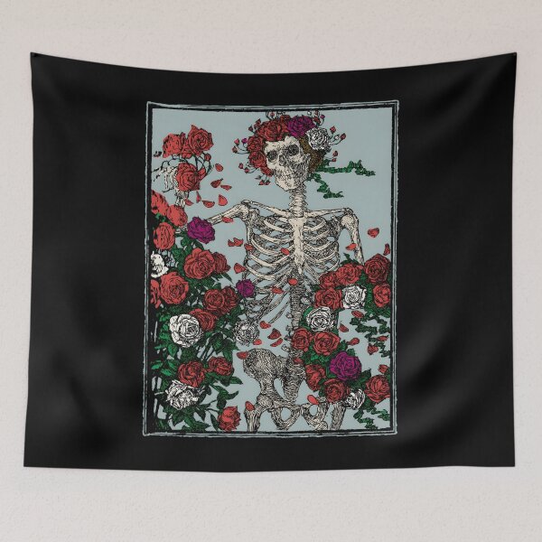 Item preview, Skeleton & Roses Classic  designed and sold by seeteshemooo.