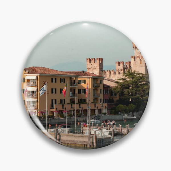 Item preview, Sirmione Castle Seascape designed and sold by hawkie.