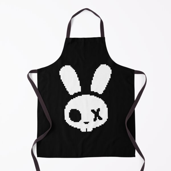 Item preview, Skeleton Bunny Logo Fitted designed and sold by seeteshemooo.