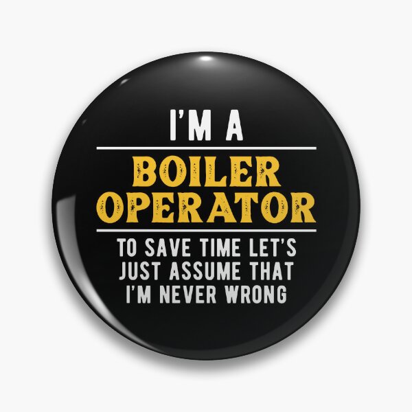 Item preview, Witty Boiler Operator designed and sold by NestaReign.