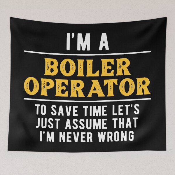 Item preview, Witty Boiler Operator designed and sold by NestaReign.