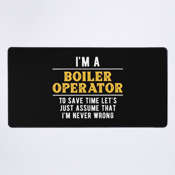 Item preview, Witty Boiler Operator designed and sold by NestaReign.