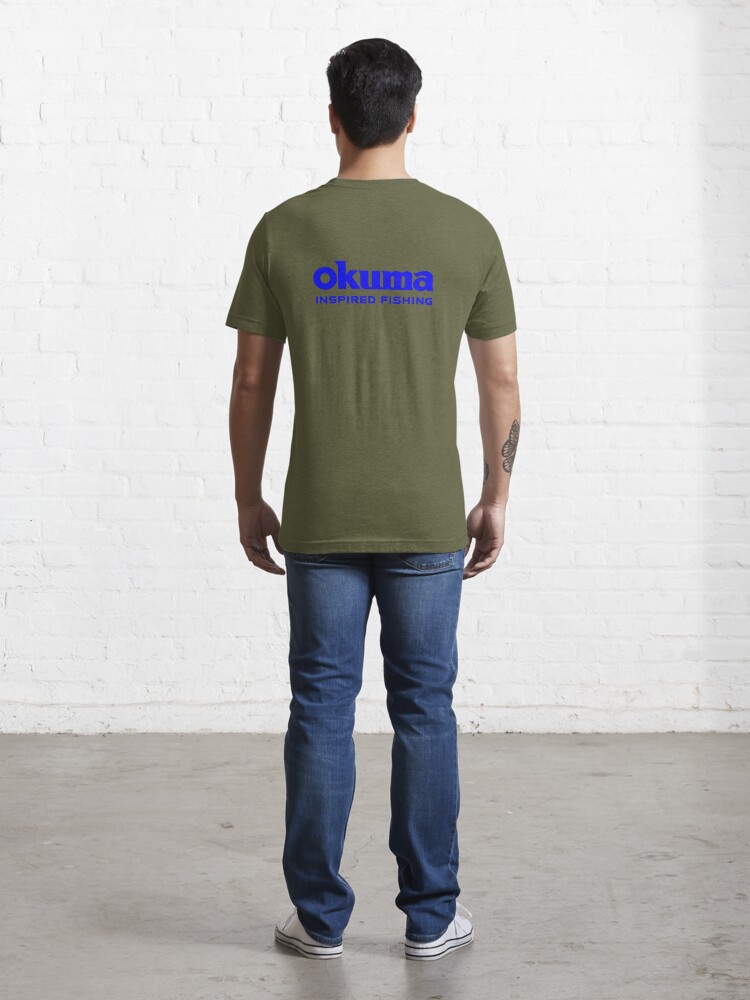okuma fishing blue back logo | Essential T-Shirt