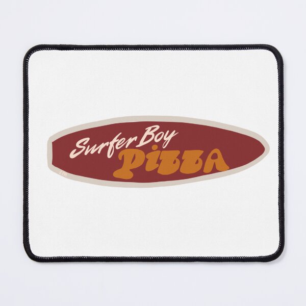 Item preview, Surfer boy pizza designed and sold by LisaMichelleArt.