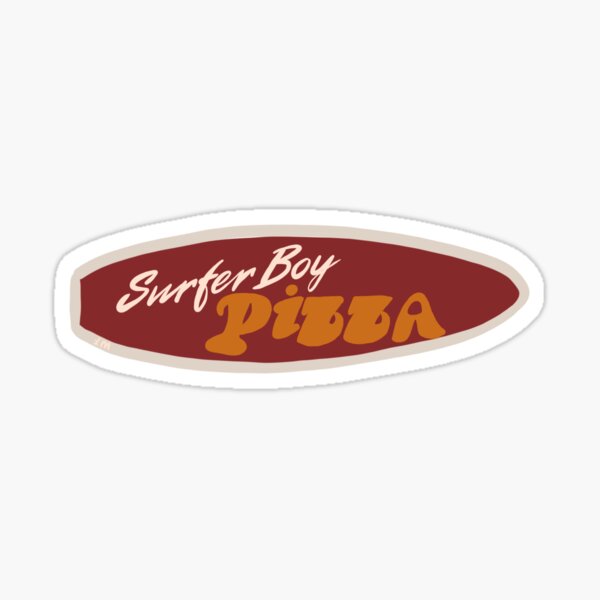 Artikel-Vorschau von Surferboy-Pizza, designt und verkauft von LisaMichelleArt.