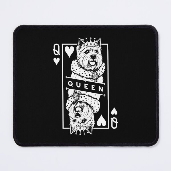 Item preview, West Highland White Terrier Queen Of Hearts Dog Pop Art designed and sold by GrandeDuc.