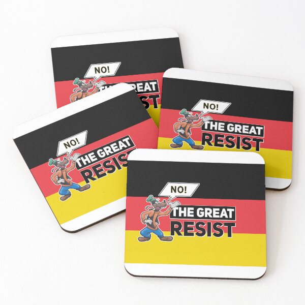 Item preview, THE GREAT RESIST GERMAN FLAG designed and sold by GraffitiBomberZ.