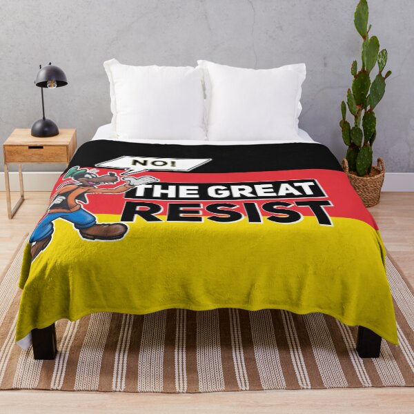 Item preview, THE GREAT RESIST GERMAN FLAG designed and sold by GraffitiBomberZ.