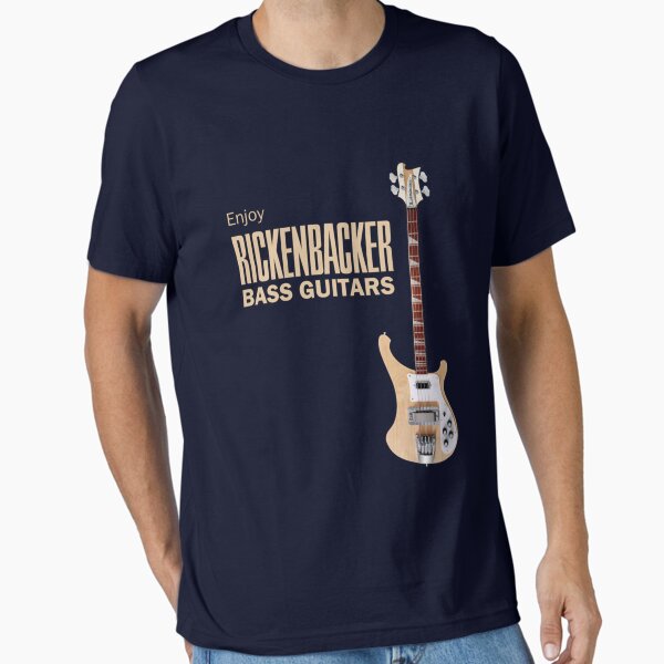 Aperçu de l'œuvre Profitez des guitares basses Rickenbacker T-shirt essentiel créée et vendue par lavonnataoa.