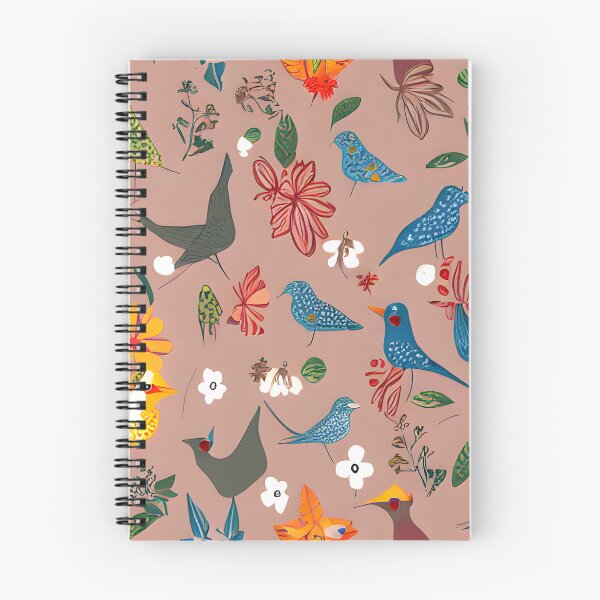 Aperçu de l'œuvre aquarelle de motif de fleur d'oiseau #1 créée et vendue par supeart.