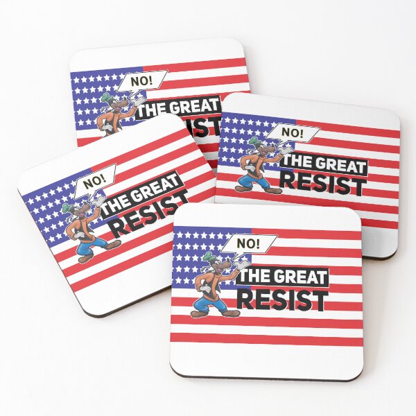 Item preview, THE GREAT RESIST AMERICAN FLAG designed and sold by GraffitiBomberZ.