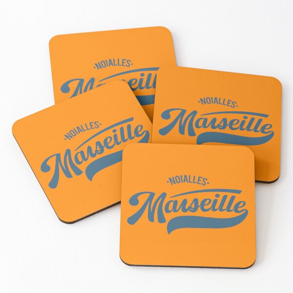 Item preview, Marseille Noailles, Marseille Noailles lettering, Noailles logo designed and sold by Boogosh.