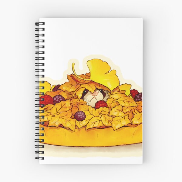 Item preview, Ferret in leaf pile pie designed and sold by ICHIGODAWASHI.