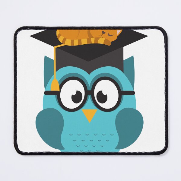 Item preview, Owl PhD Cat Sleepy designed and sold by seriyusink69.