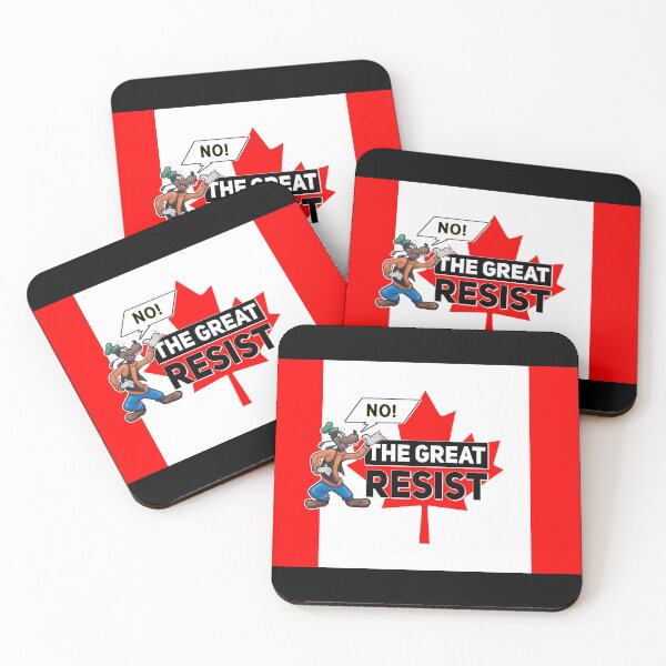 Item preview, THE GREAT RESIST CANADIAN FLAG designed and sold by GraffitiBomberZ.