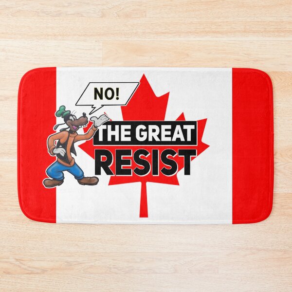 Item preview, THE GREAT RESIST CANADIAN FLAG designed and sold by GraffitiBomberZ.