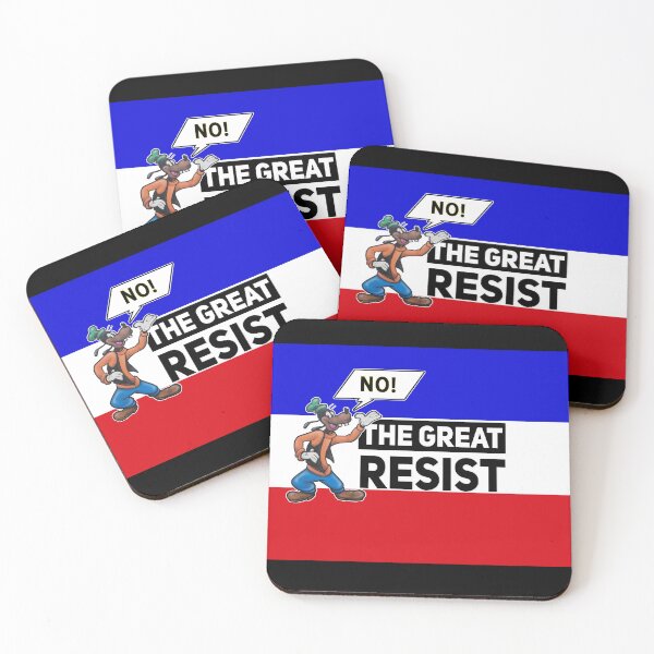 Item preview, THE GREAT RESIST UPSIDE DOWN DUTCH FLAG designed and sold by GraffitiBomberZ.