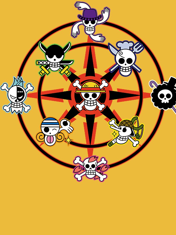 All Straw Hat Pirates Crew Logo Photographic Print for Sale by  ruthiea8hxsara