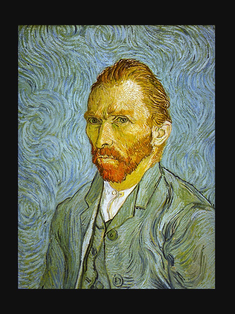 'Self Portrait' by Vincent Van Gogh (Reproduction) by RozAbellera