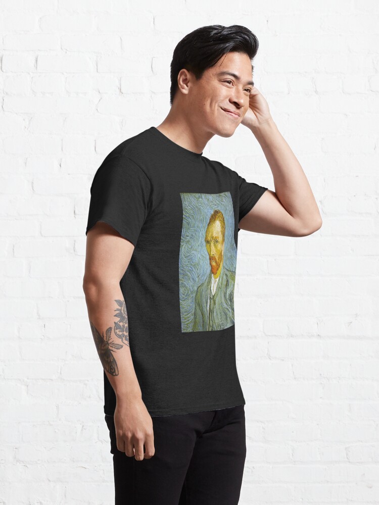 Alternate view of 'Self Portrait' by Vincent Van Gogh (Reproduction) Classic T-Shirt