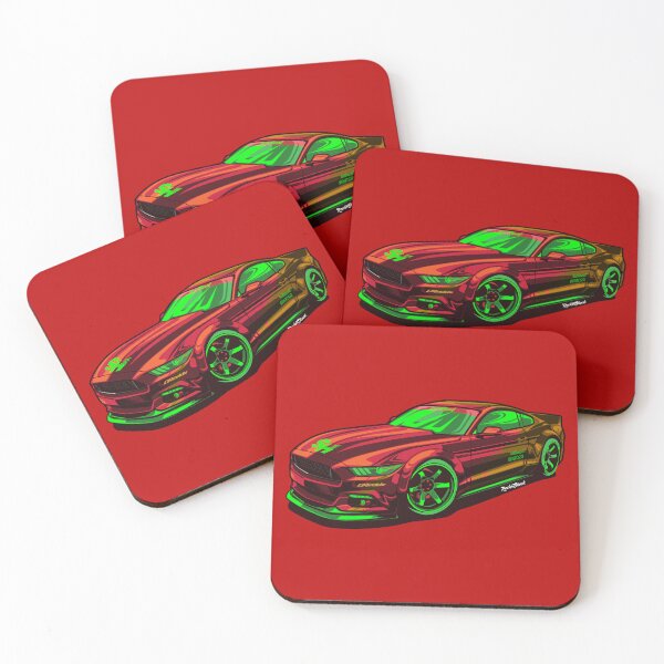 Item preview, Red Mustang gt modified designed and sold by Rocket Shock.
