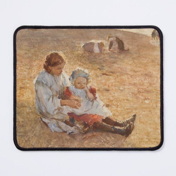 Item preview, Children on a Beach, Sennen, Cornwall by Dame Laura Knight designed and sold by RickE.