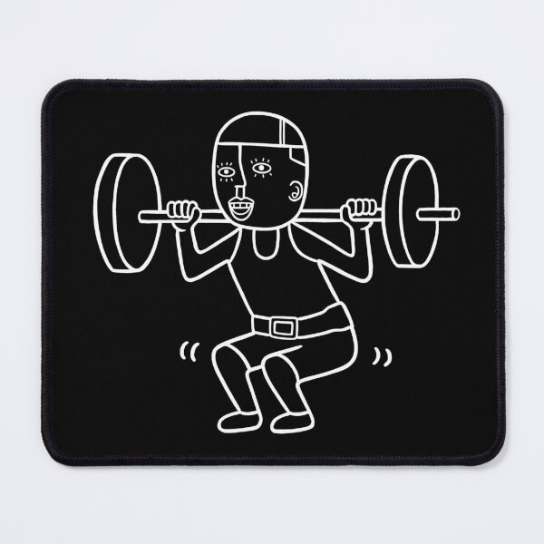 Item preview, WORKOUT (WHITE INK) designed and sold by RYURAKUDO.