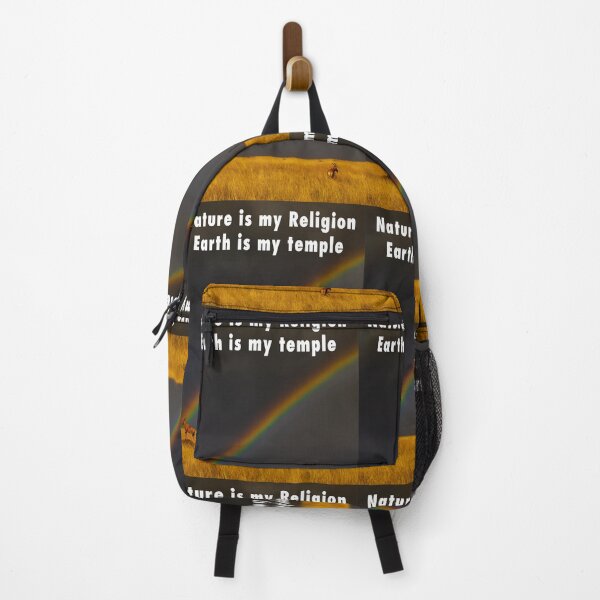 Item preview, Nature is my religion The earth is my temple designed and sold by Ingo Gerlach.